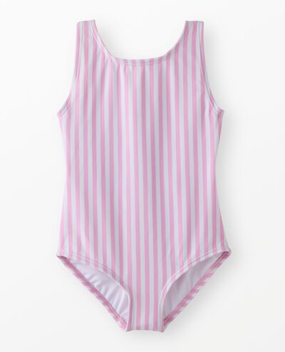 One-Piece Rainbow Back Swimsuit in Pink Rainbow - main