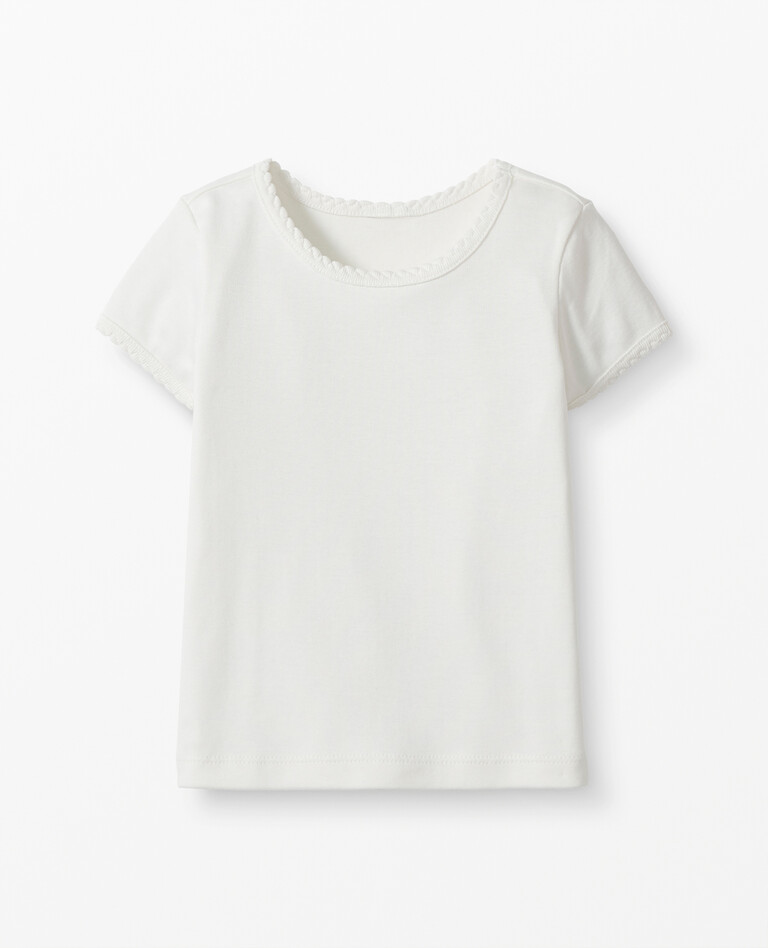 Pima Cotton T-Shirt in Hanna White - main