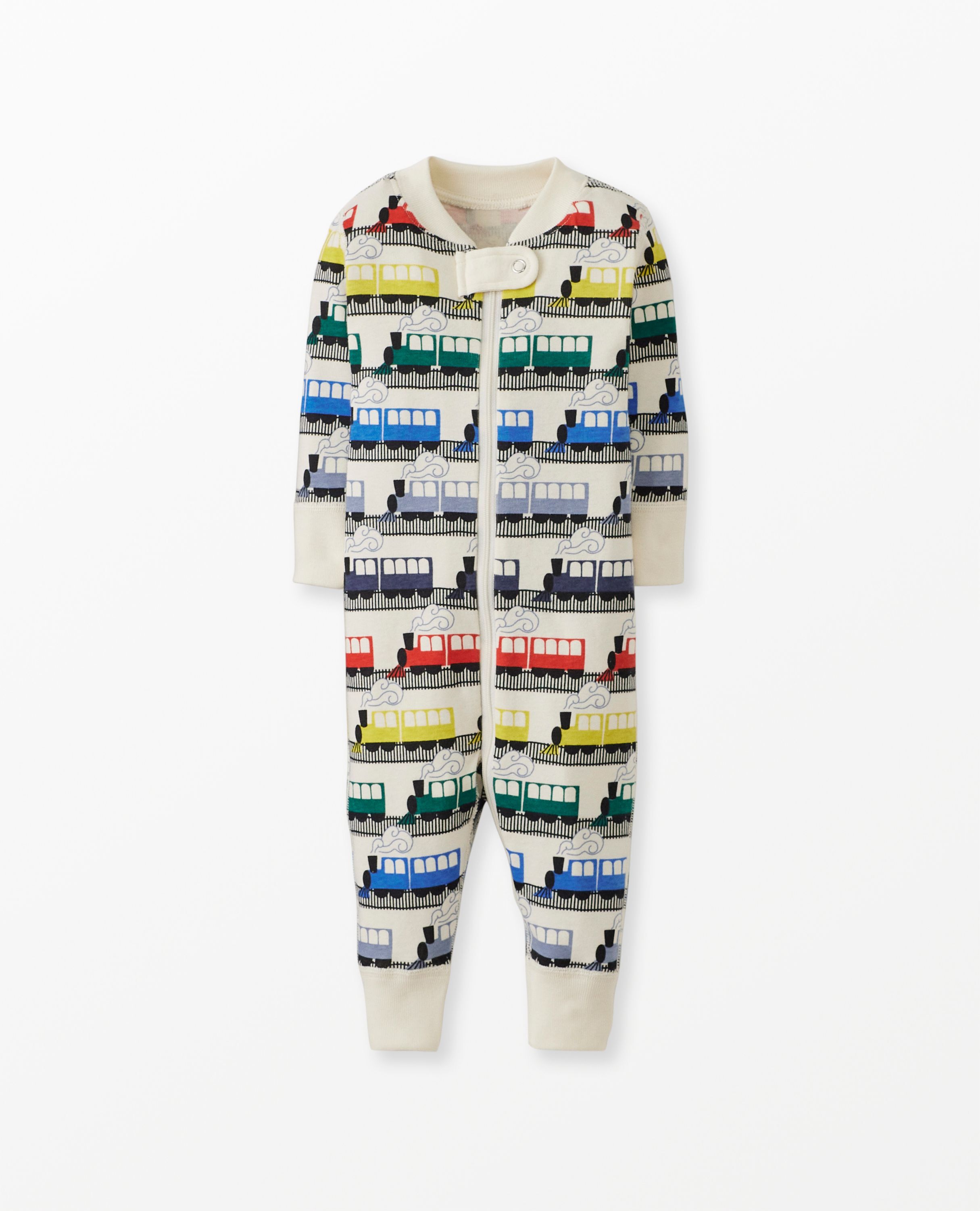 Baby Holiday Print Zip Sleeper Hanna Andersson Hanna Me Downs