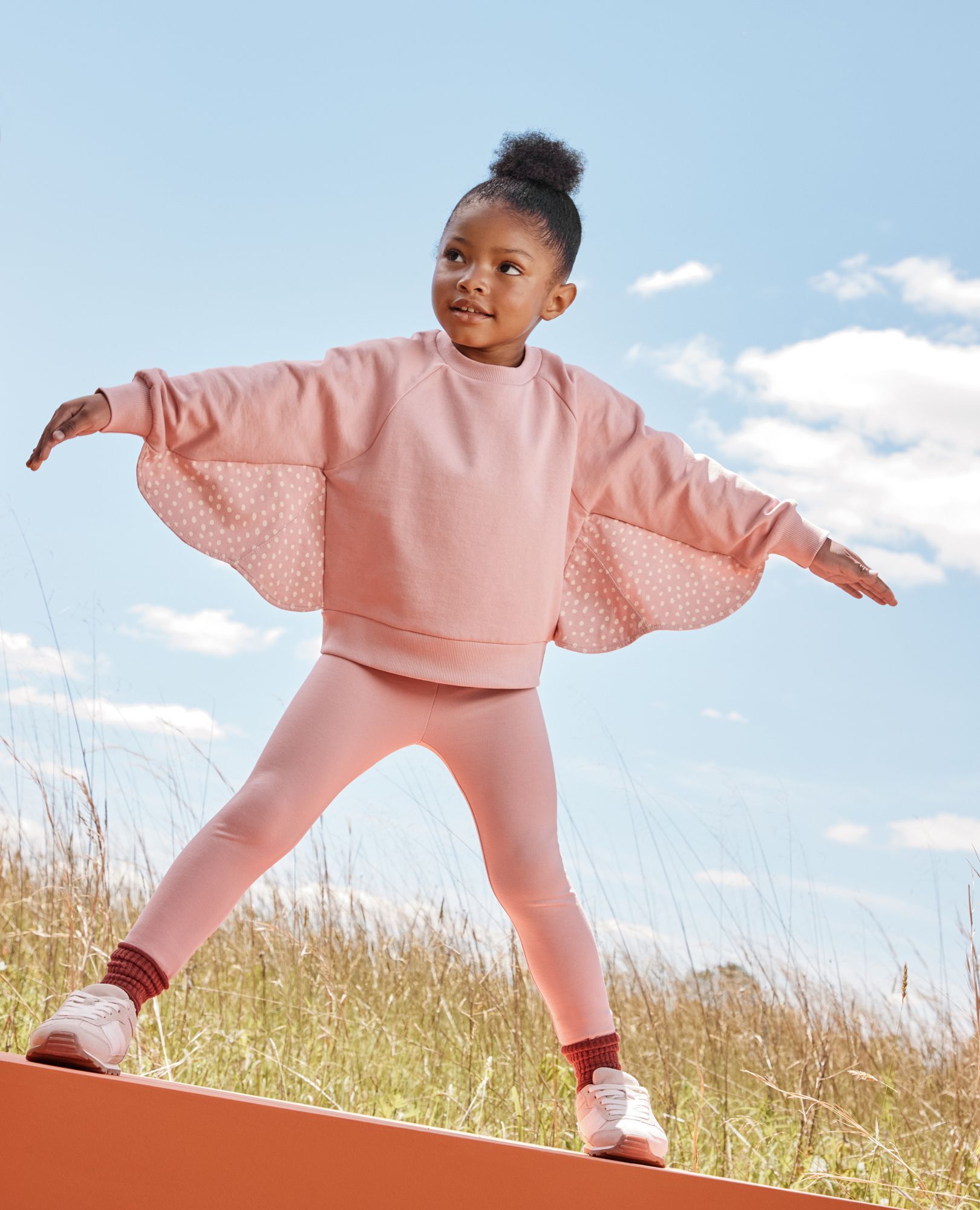 Leggings in Powdered Rose - main