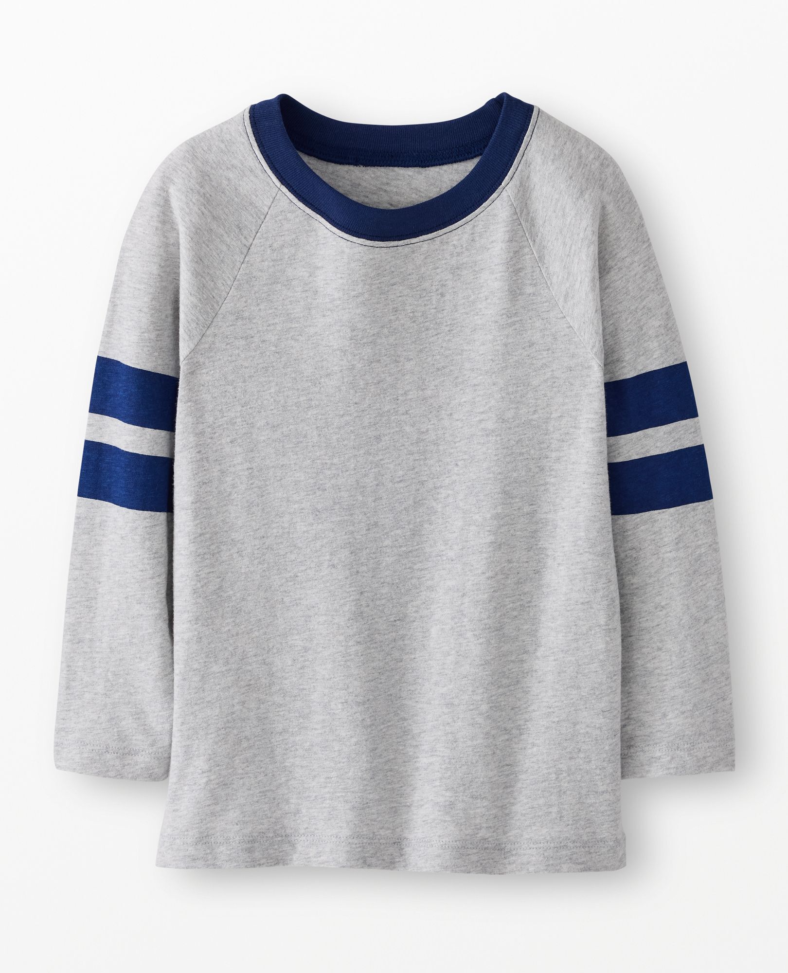 Long Sleeve Relaxed Fit T-Shirt in Light Heather Grey - main