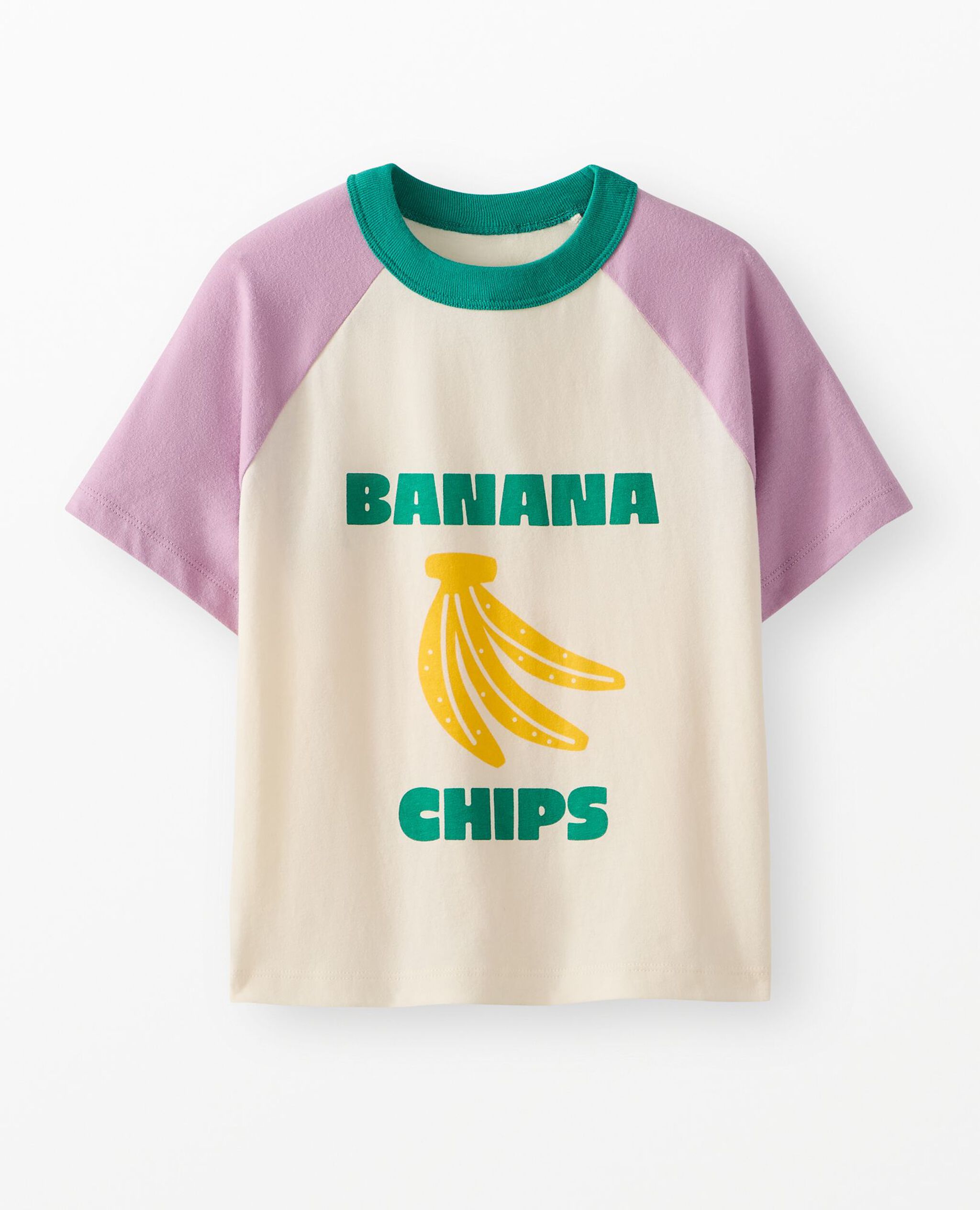 Graphic T-Shirt in Banana Chips - main