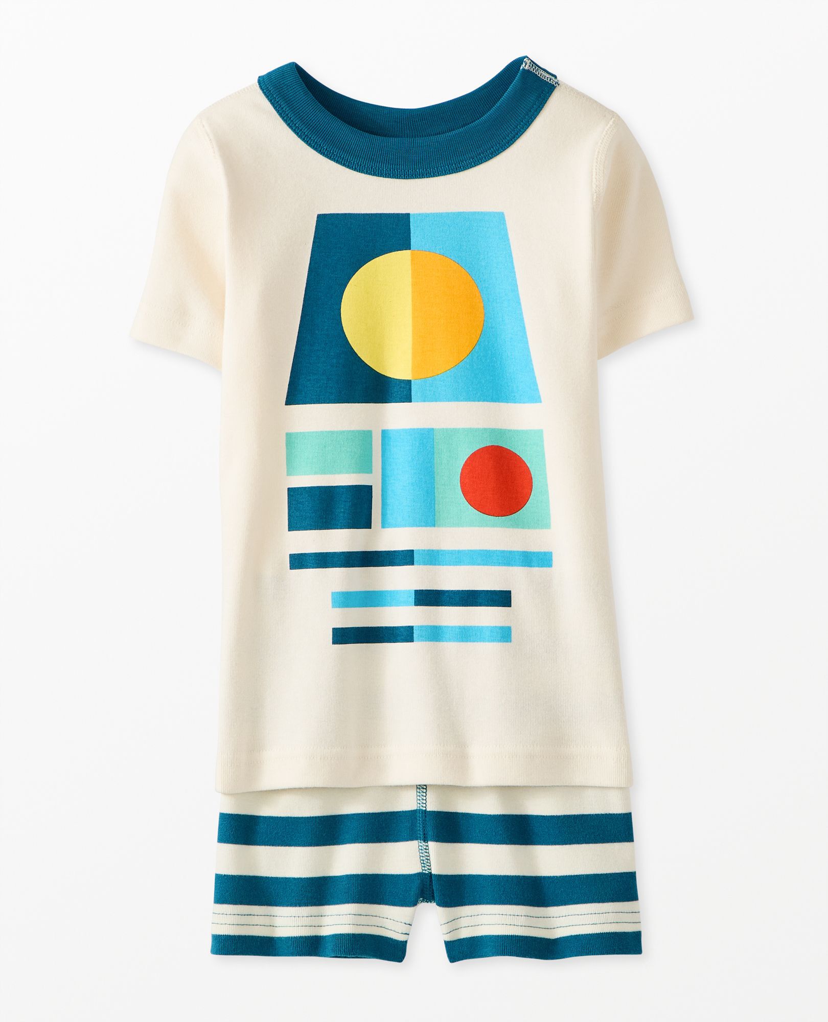 STAR WARS™ HannaJams™ Pajama Set in Star Wars Ships R2-D2 - Navy - main