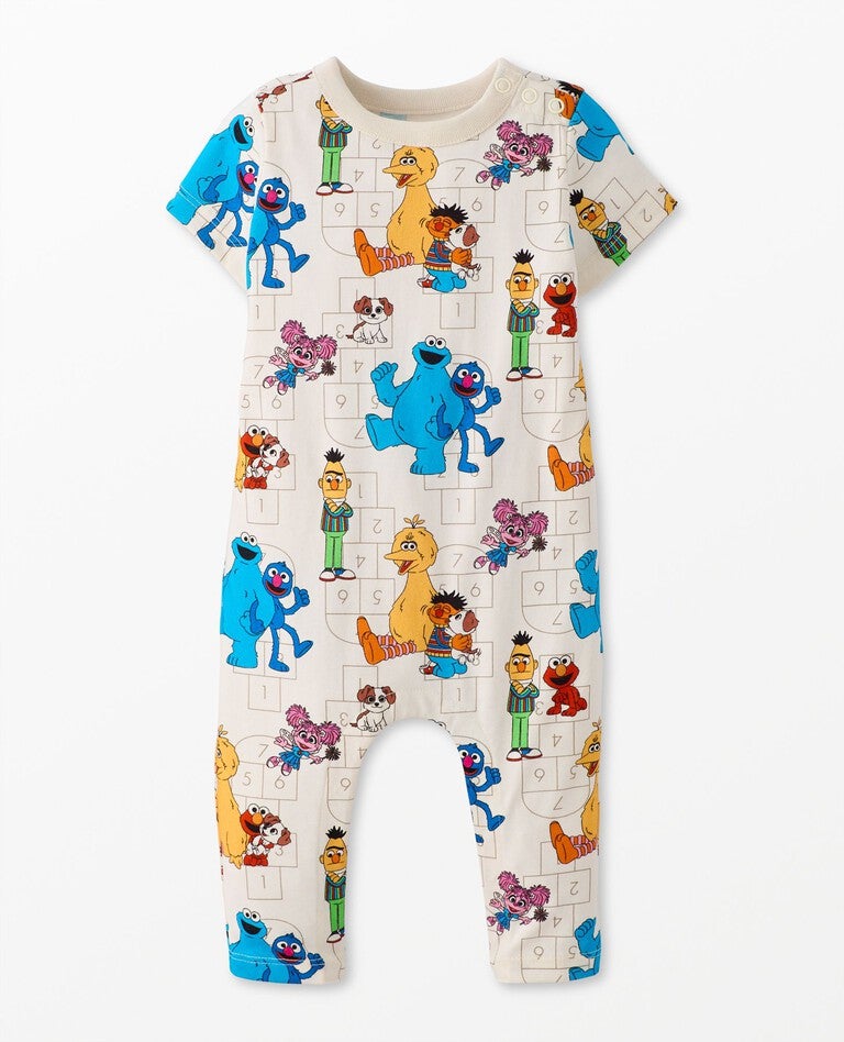 Sesame Street Romper in Hopscotch Sesame Street - main