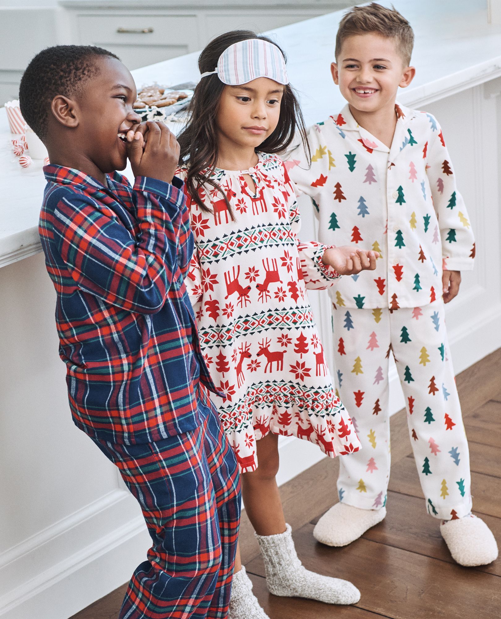 Kids Holiday Flannel Pajama Set