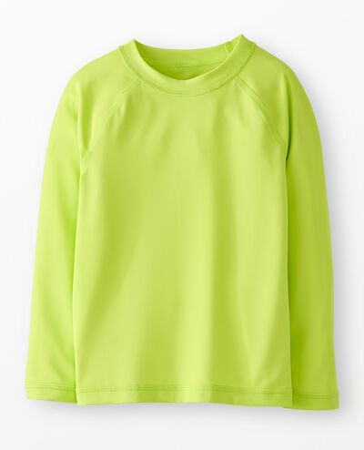 Rashguard Top in Lime Punch - main
