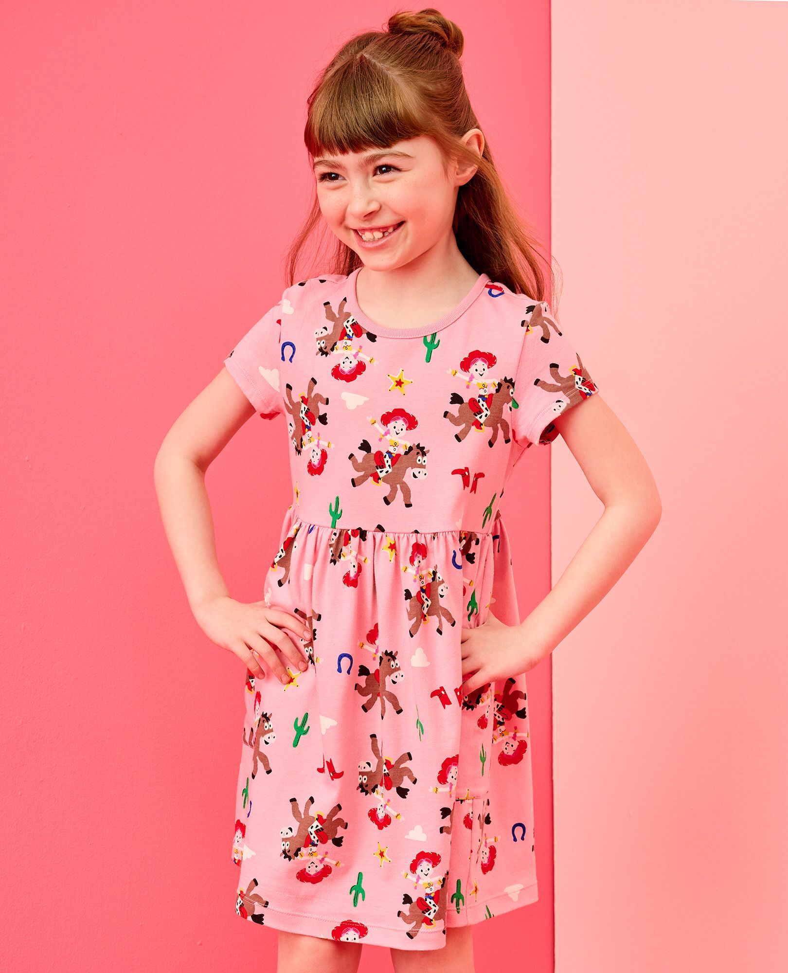 Disney and Pixar Toy Story Playground Dress with Pockets in Toy Story Jessie - main