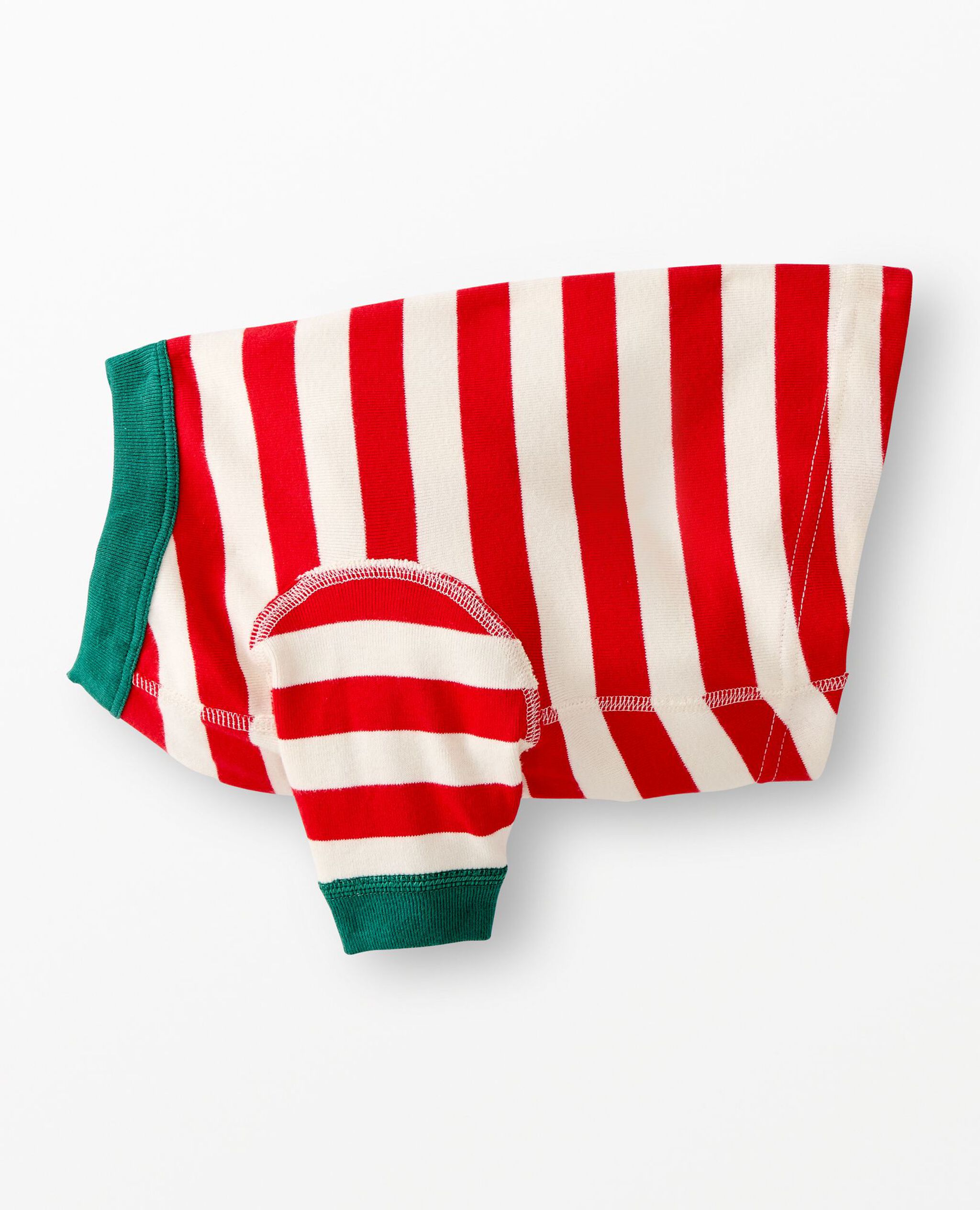 Holiday Dog Pajamas in Ribbon Red/Ecru - main