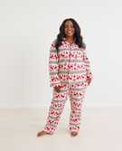 Adult Holiday Flannel Pajama Pant in Dear Deer - main