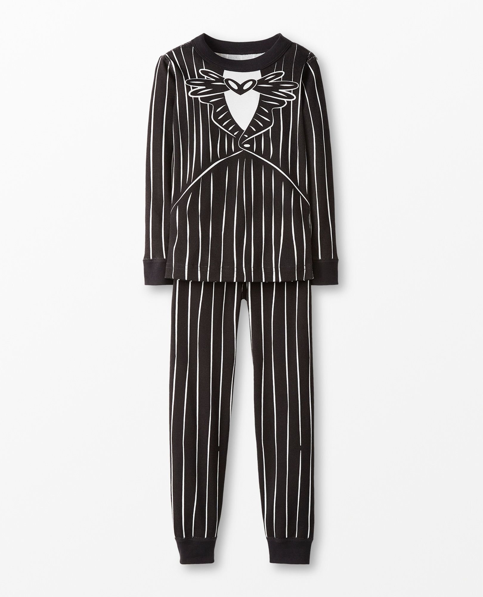 The Nightmare Before Christmas Costume HannaJams™ Pajama Set in Jack Skellington Costume - main