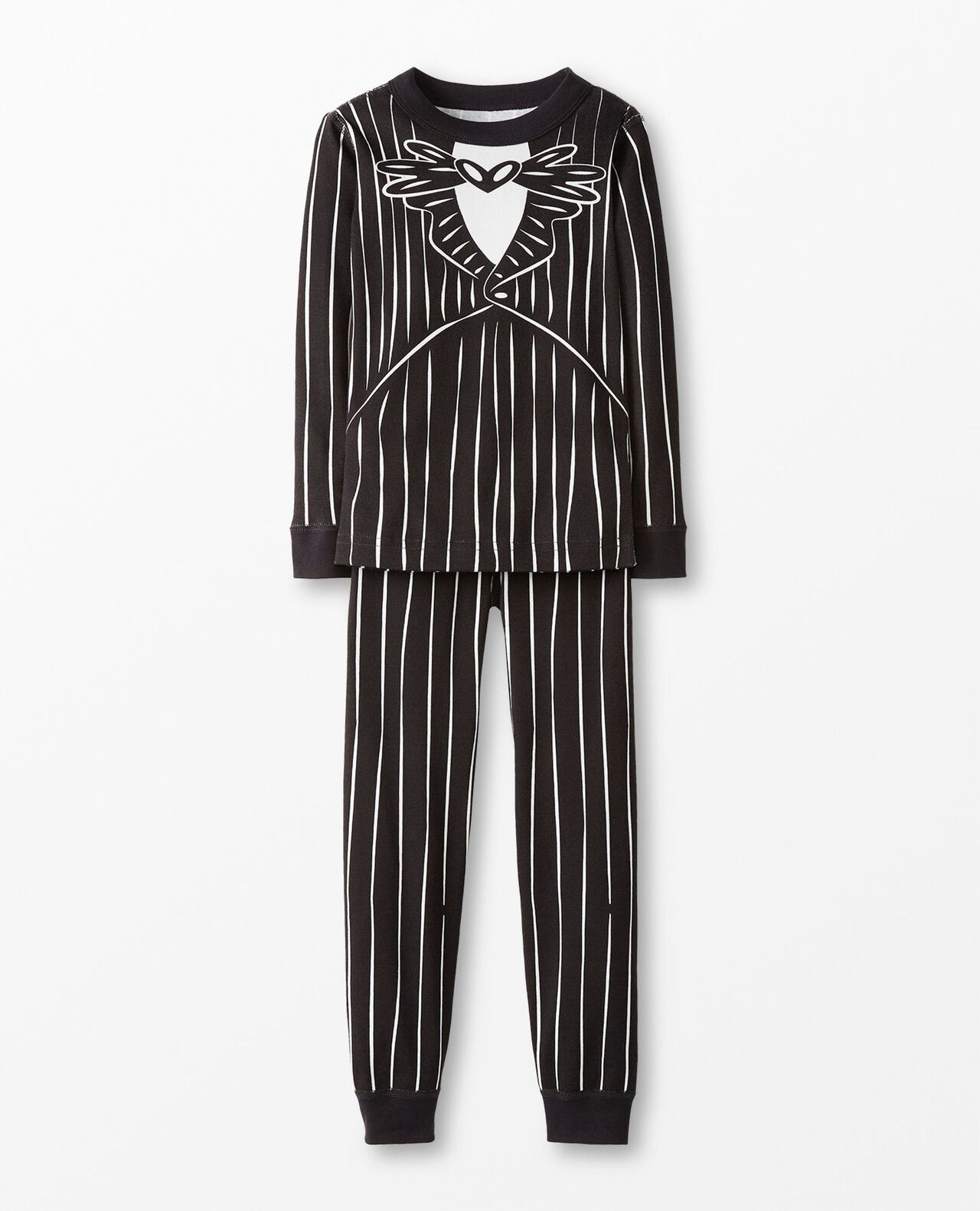 The Nightmare Before Christmas Costume HannaJams™ Pajama Set in Jack Skellington Costume - main