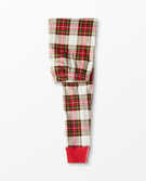 Adult Long John Pant In Organic Cotton in Family Holiday Plaid - main