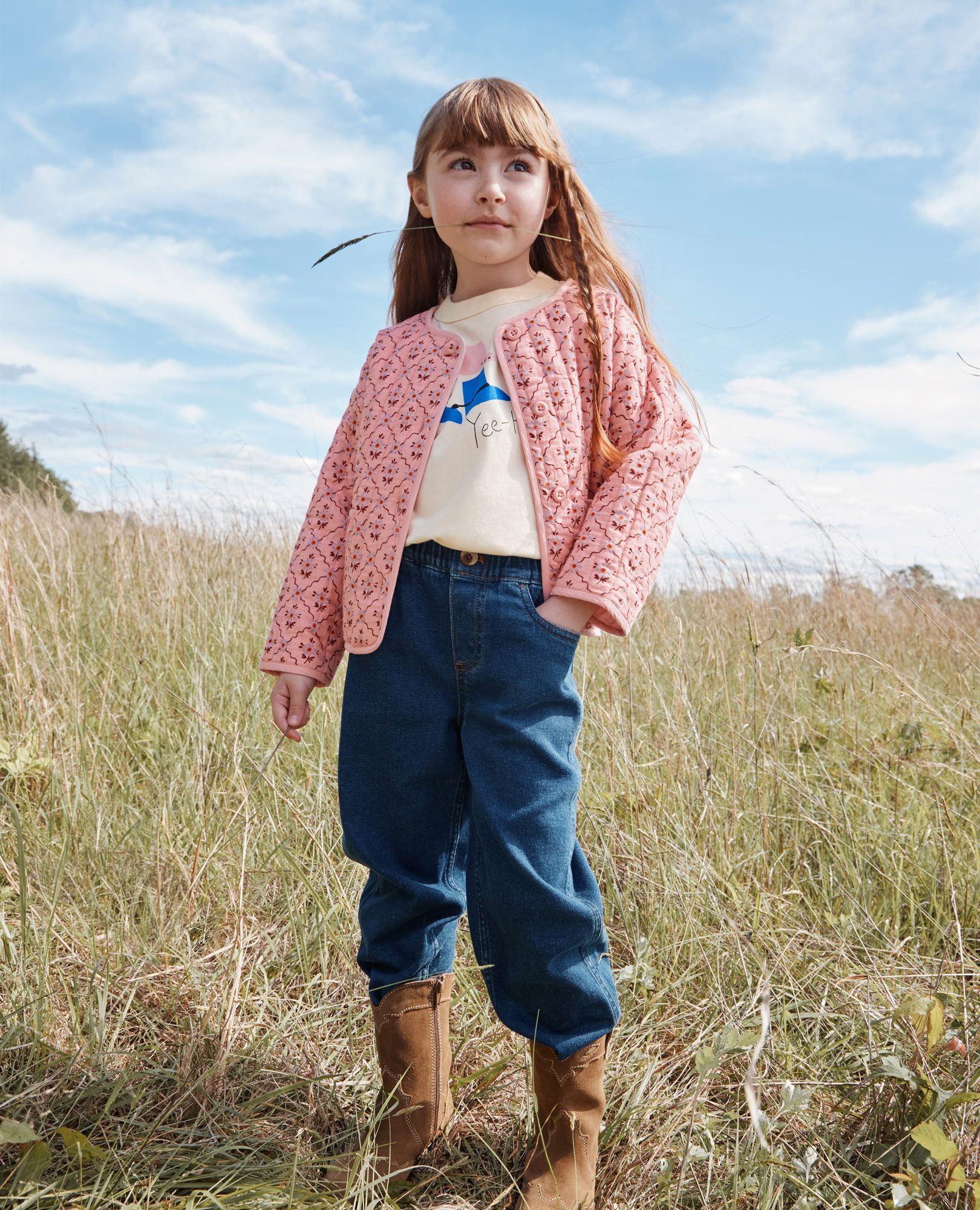 Oversized Graphic T-Shirt in Yee-haw! - main