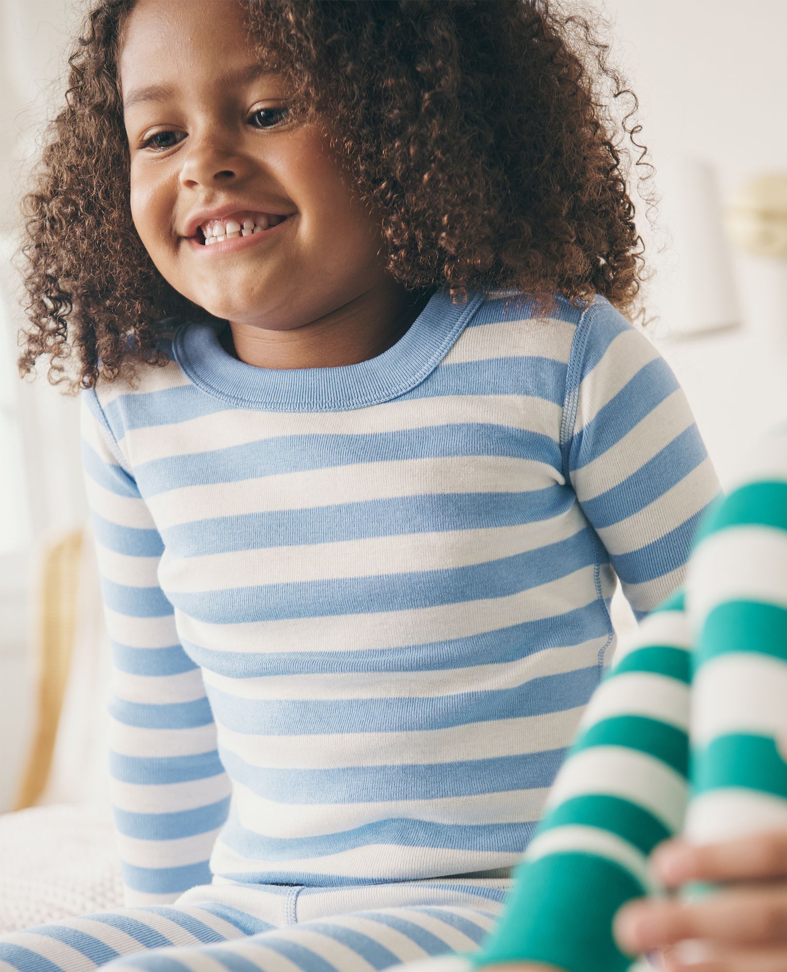 HannaJams™ Pajama Set in Vintage Blue - main