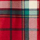 Holiday HannaJams™ Sleeper in Red Holiday Plaid - swatch