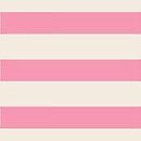 Relaxed Fit Striped T-Shirt in Azalea/Ecru - swatch