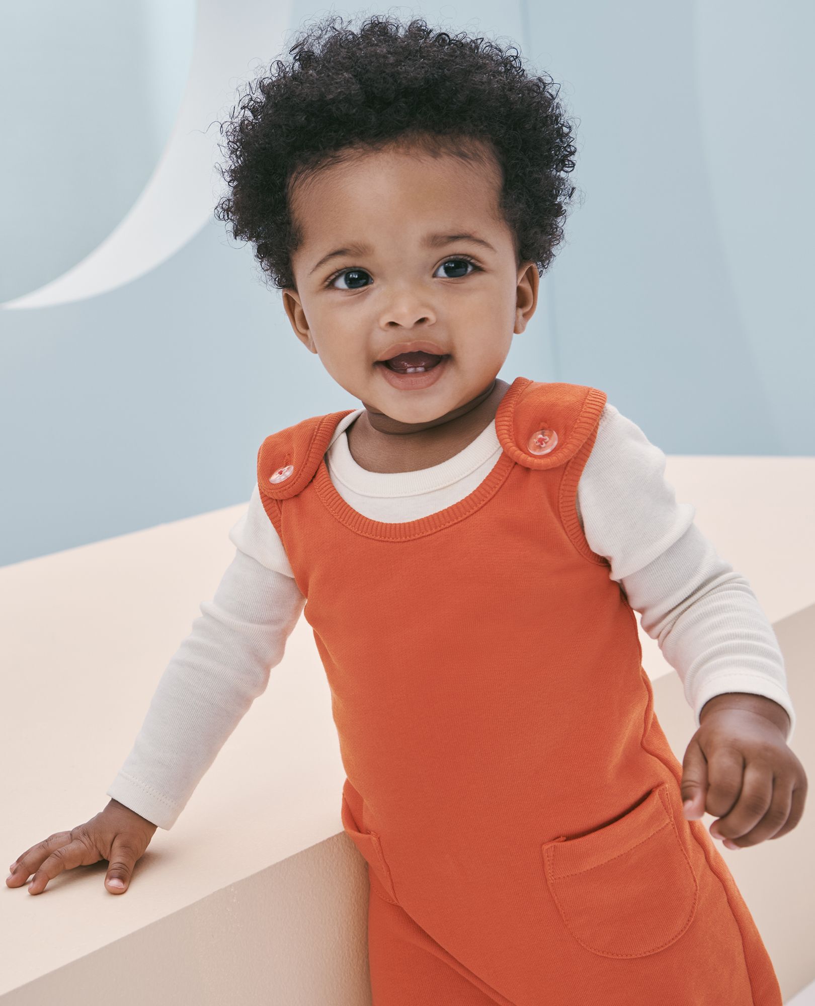 Baby French Terry Overalls Hanna Andersson