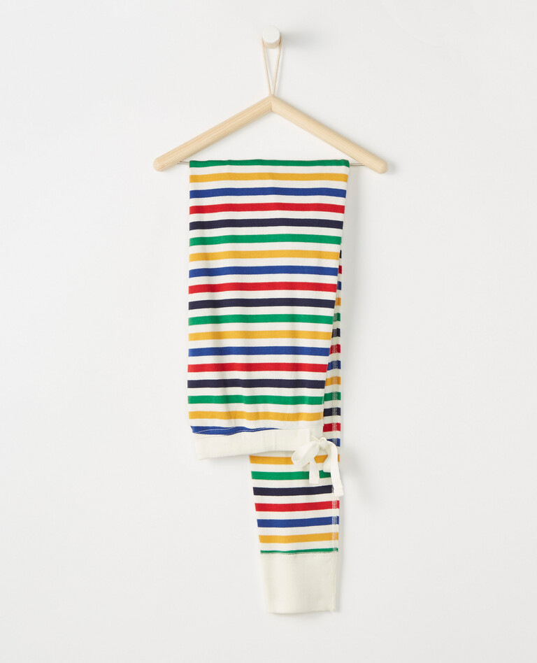 Women's Striped Long John Pajama Pant in  - main