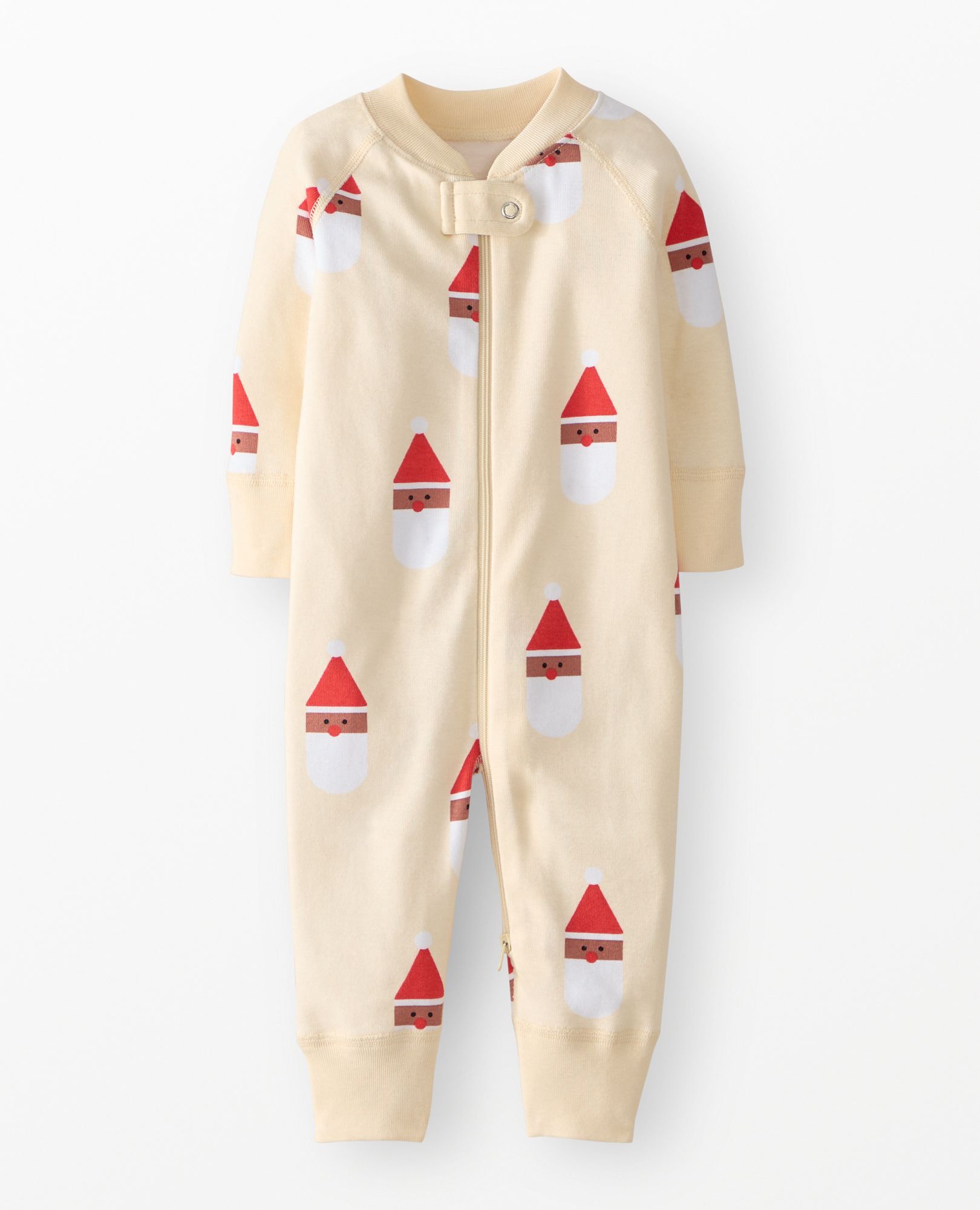 Holiday HannaJams™ Sleeper in Scandi Santa on Almond Oil - main