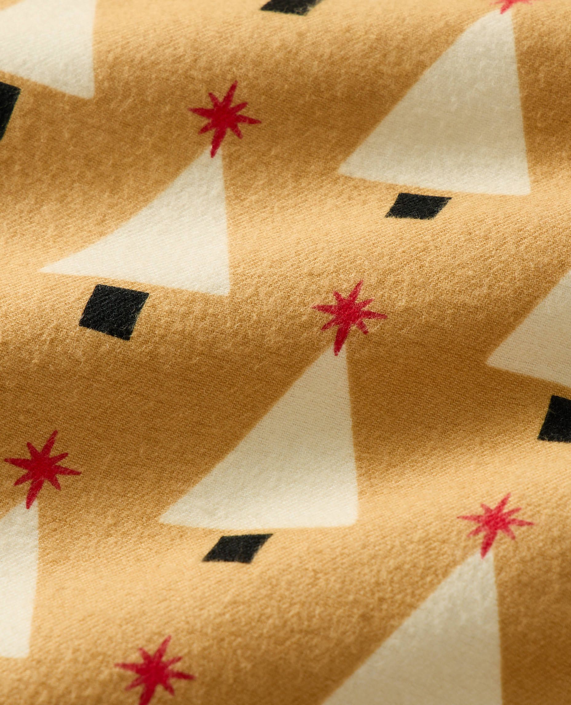 Holiday HannaJams™ Pajama Set in Winter Trees on Camel - main