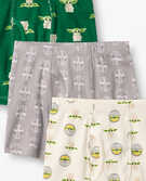 Star Wars™ Grogu Boxer Briefs In Organic Cotton 3 Pack in Grogu - main