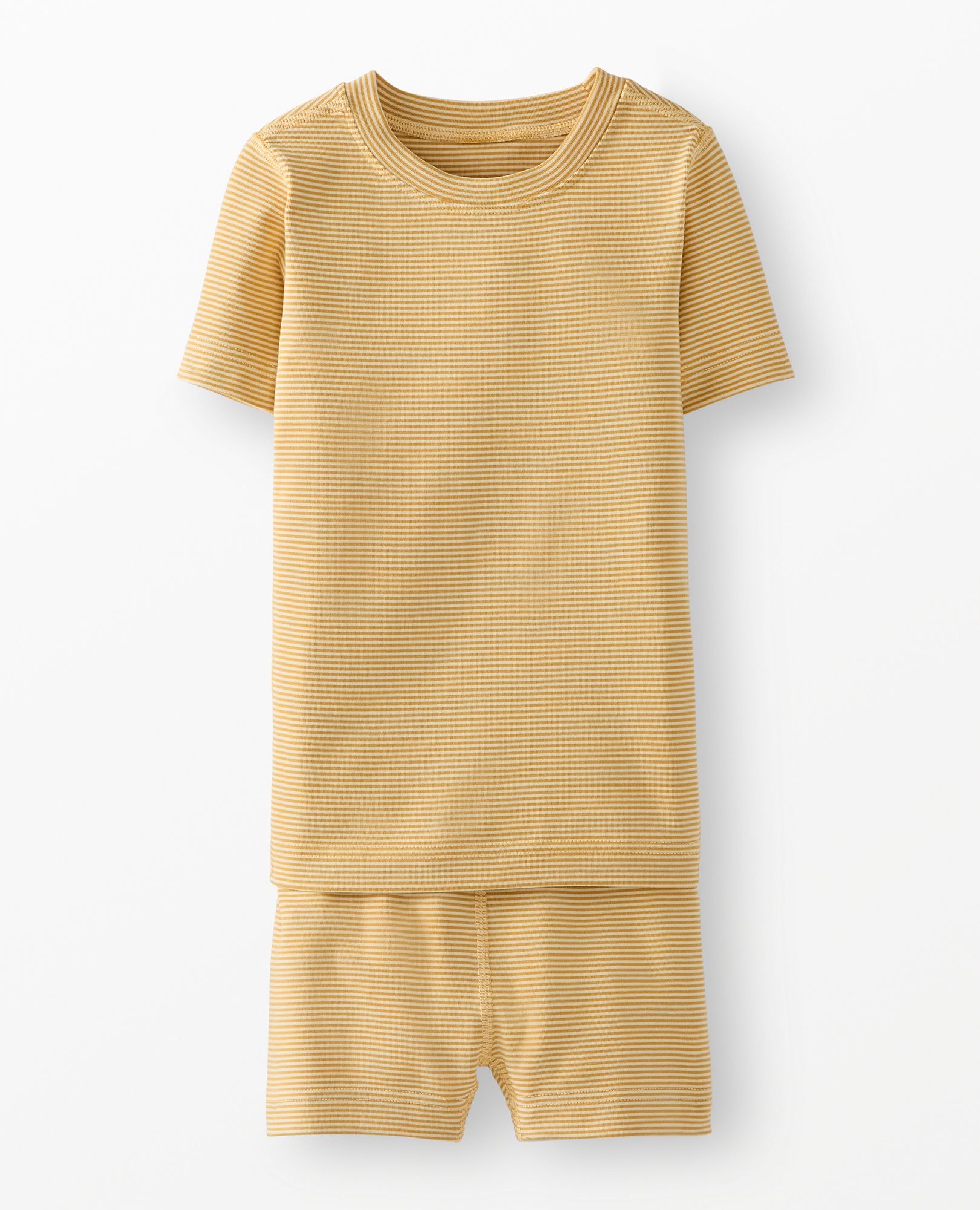 HannaSoft™ Stretch Pajama Set in Fall Leaf/Almond Oil - main