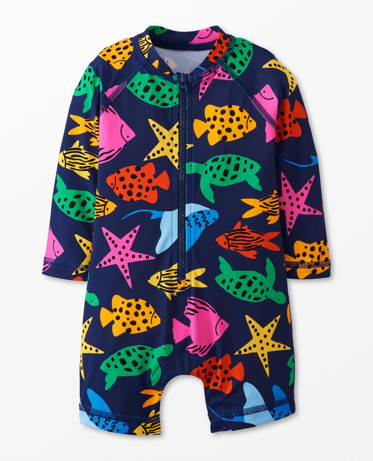 Baby Long Sleeve Rash Guard Swimsuit | Hanna Andersson
