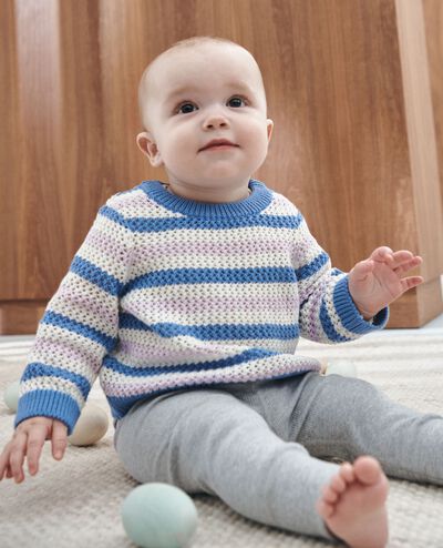 Baby Ribbed Leggings in Heather Grey - main