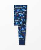 Adult Unisex Warner Bros™ Polar Express Long John Pajama Pant in Polar Express Family - main