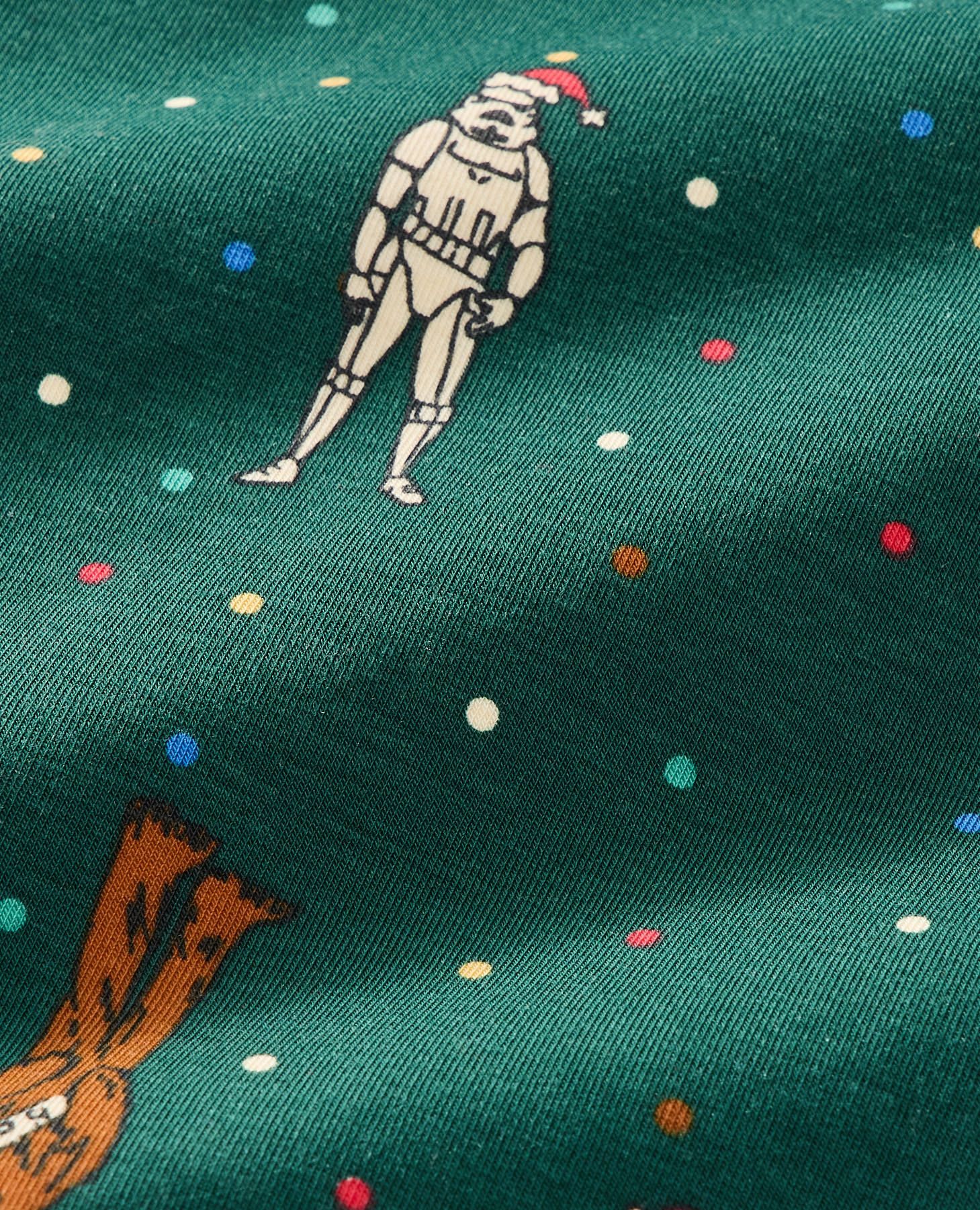 STAR WARS™ Holiday HannaSoft™ Stretch Sleeper in Star Wars Holiday Multi - Green - main