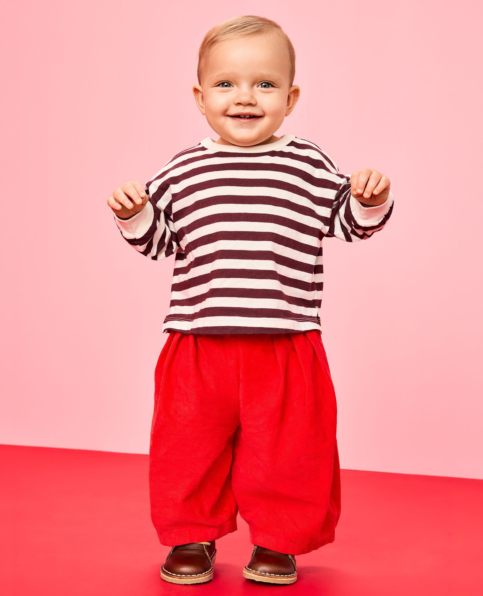 Baby Corduroy Barrel Pants