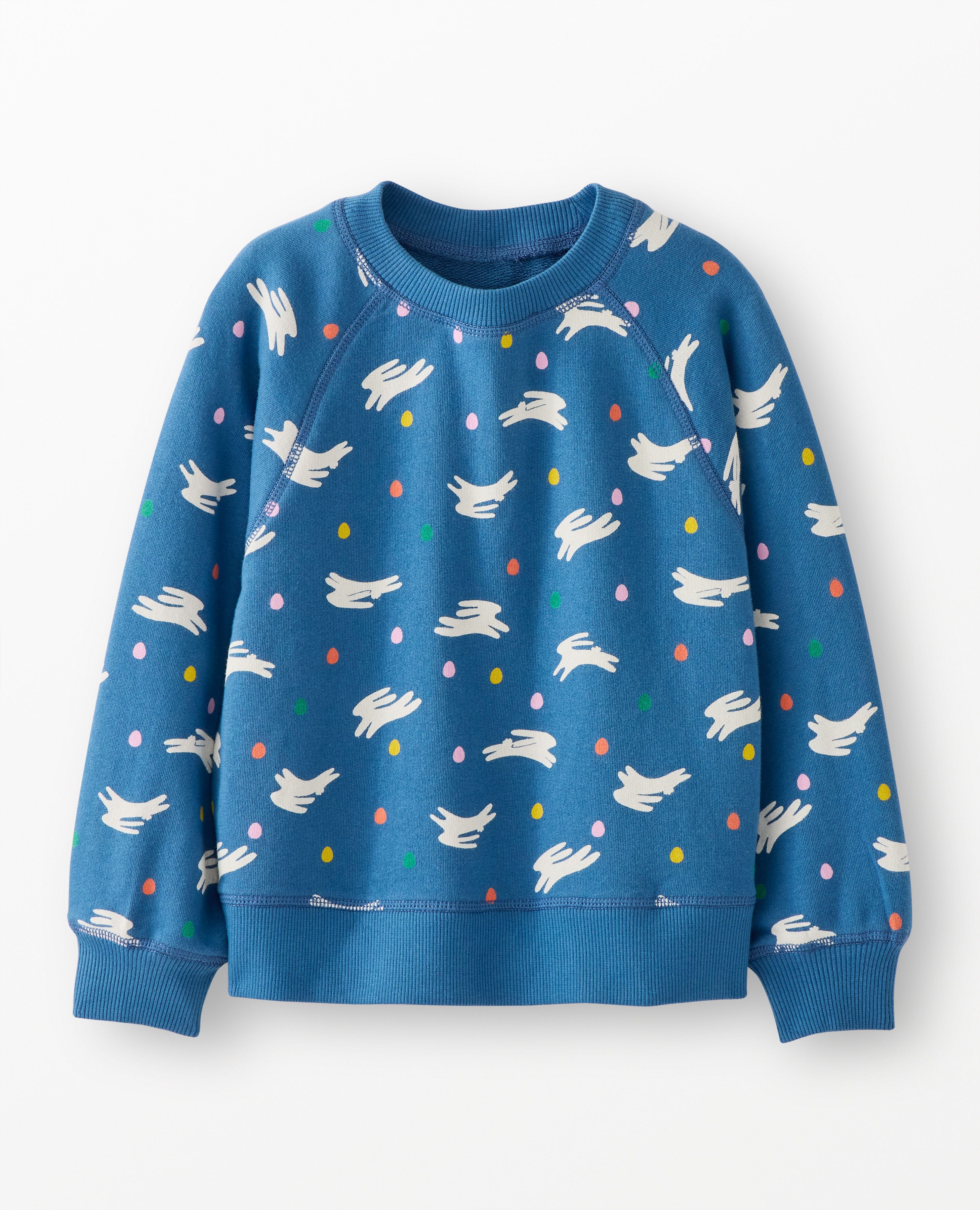 Easter French Terry Sweatshirt in Bunny Hop - main