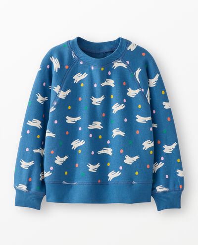 Easter French Terry Sweatshirt in Bunny Hop - main