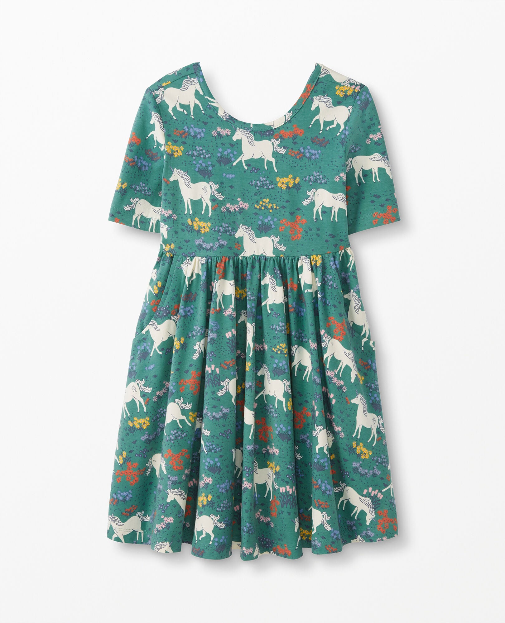 hanna andersson unicorn dress