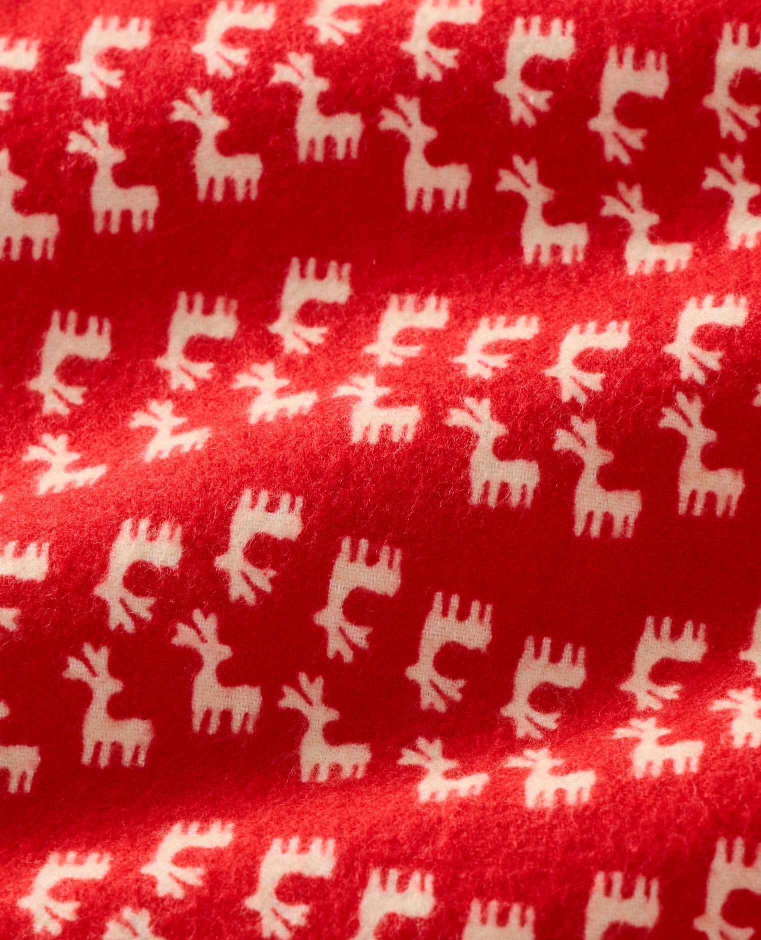 Adult Holiday Flannel Pajama Pants in Flying Dear Deer - main