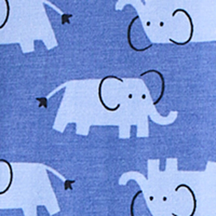 Emma the Elephant on Dutch Blue