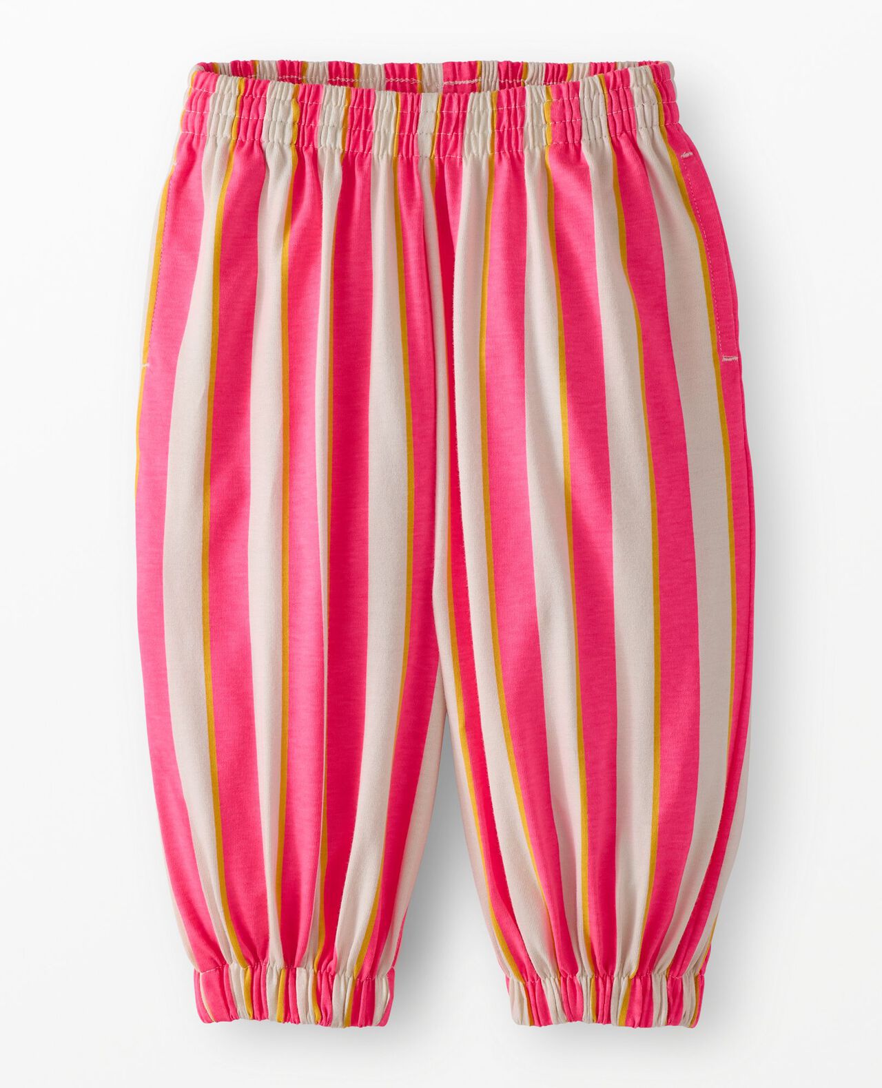 Toddler Balloon Pants in Azalea Multi Stripe - main