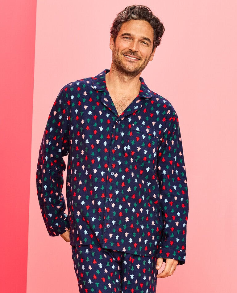 Holiday Multi Trees Matching Family Pajamas in  - main