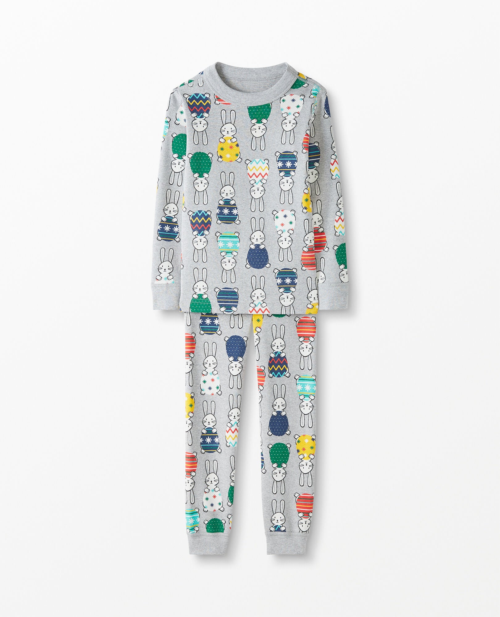 Easter Print Long John Pajama Set Hanna Andersson Hanna Me Downs