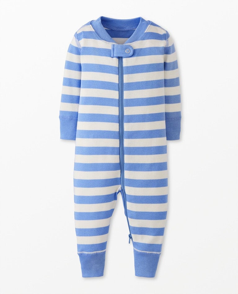 Baby Striped 2Way Zip Sleeper Hanna Andersson
