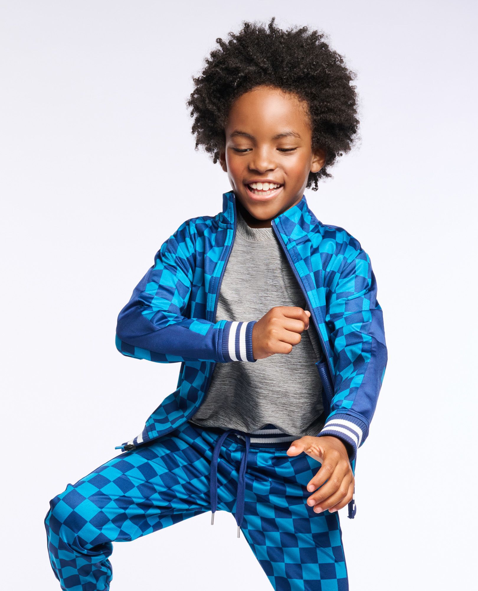 Knit track clearance jacket
