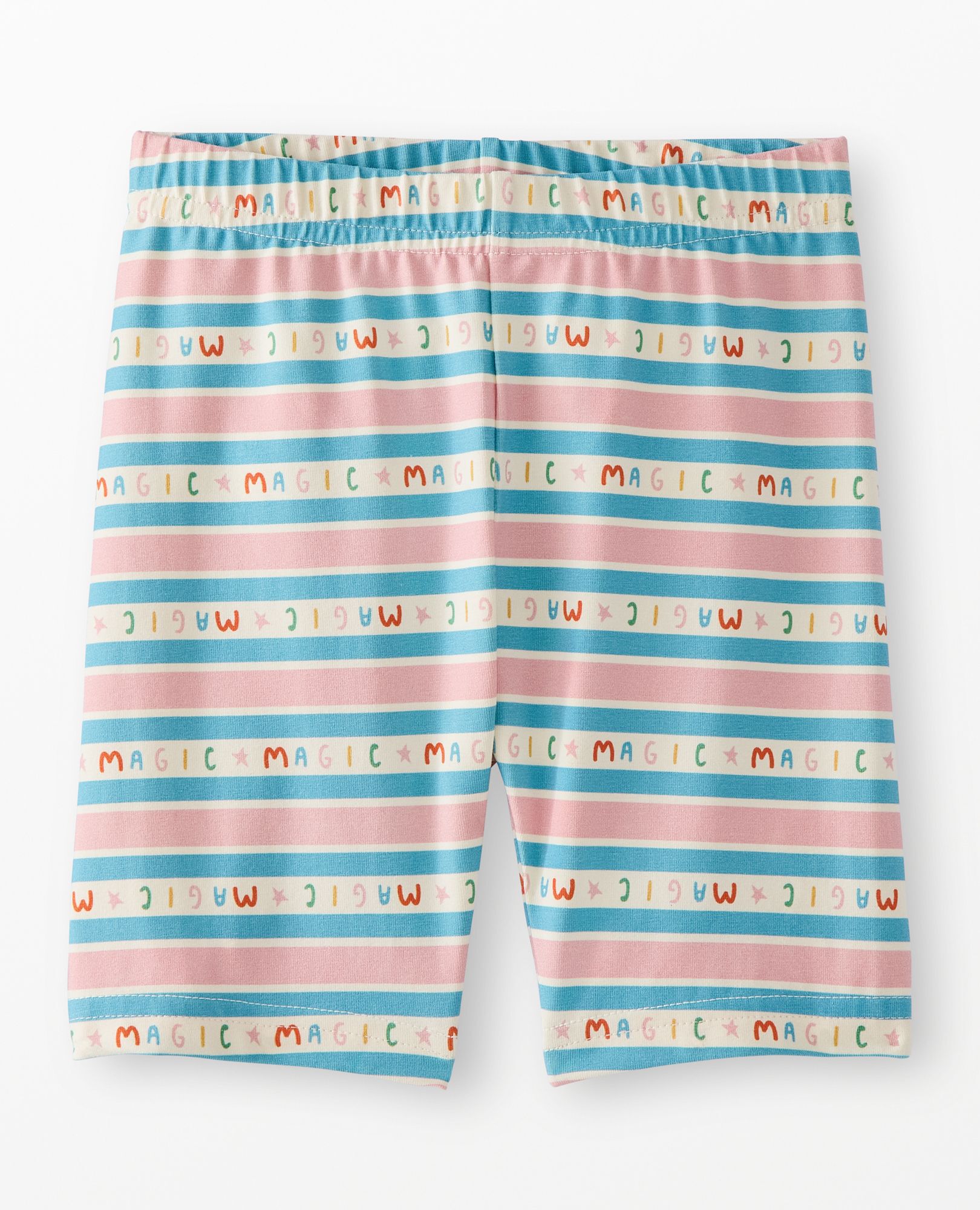 Biker Shorts in Magic Stripes - main