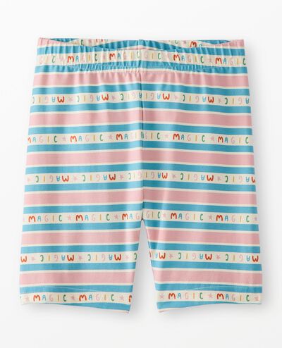 Biker Shorts in Magic Stripes - main