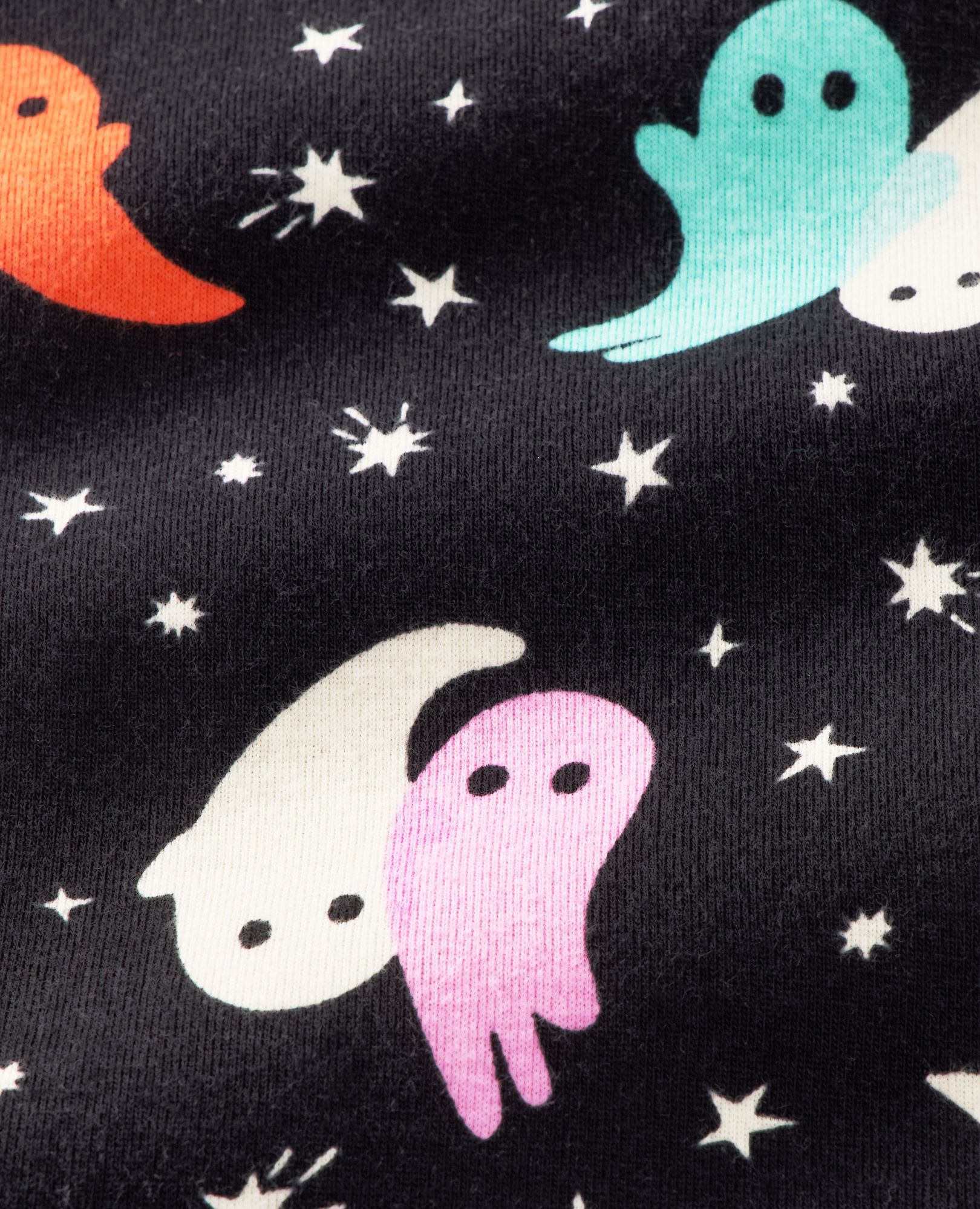 Halloween HannaJams™ Pajama Set in Sparkling Boos on Black - main