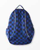 Classic Backpack in Blue Checkerboard - main
