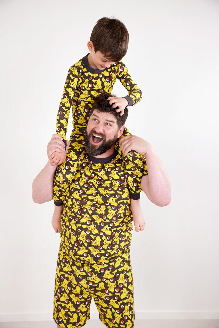 Adult Pikachu Short Pajamas | Pokémon Collection | Hanna Andersson