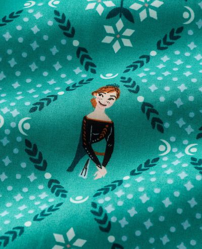 Disney Frozen Long Sleeve Poplin Pajama Set in Frozen Anna Scandi - main