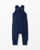 Baby Sweater Overalls in Navy Blue - main