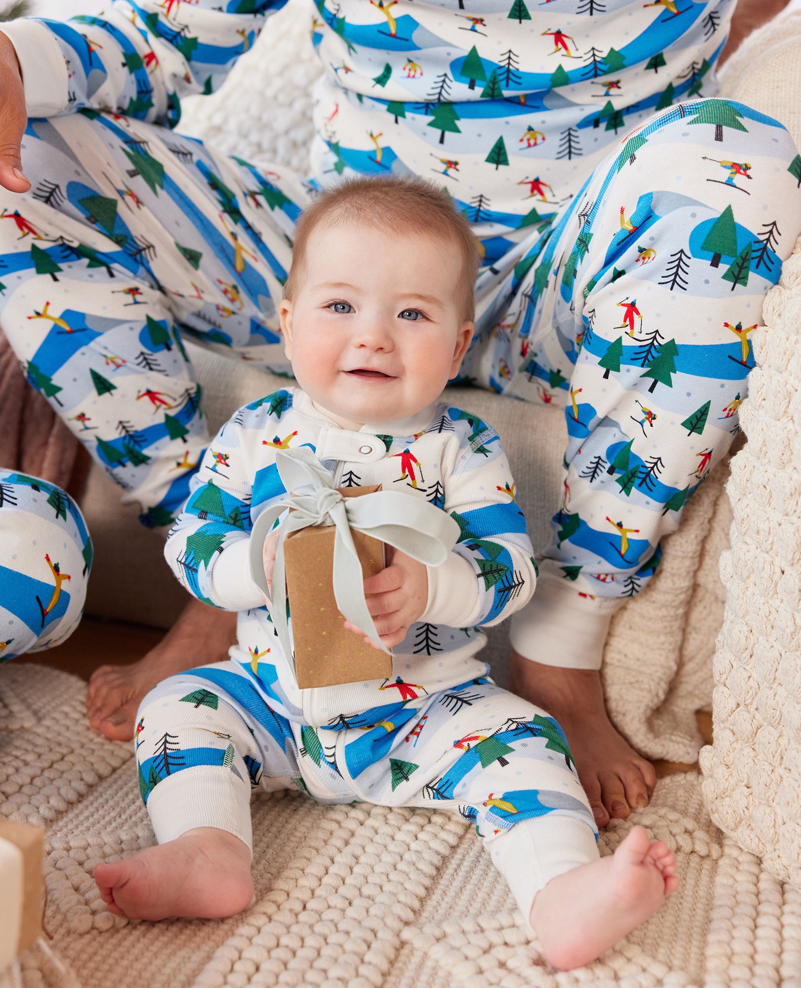 Ski discount pajamas family