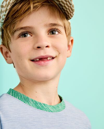 Active UV T-Shirt & Shorts Set in Forever Blue/Green - main